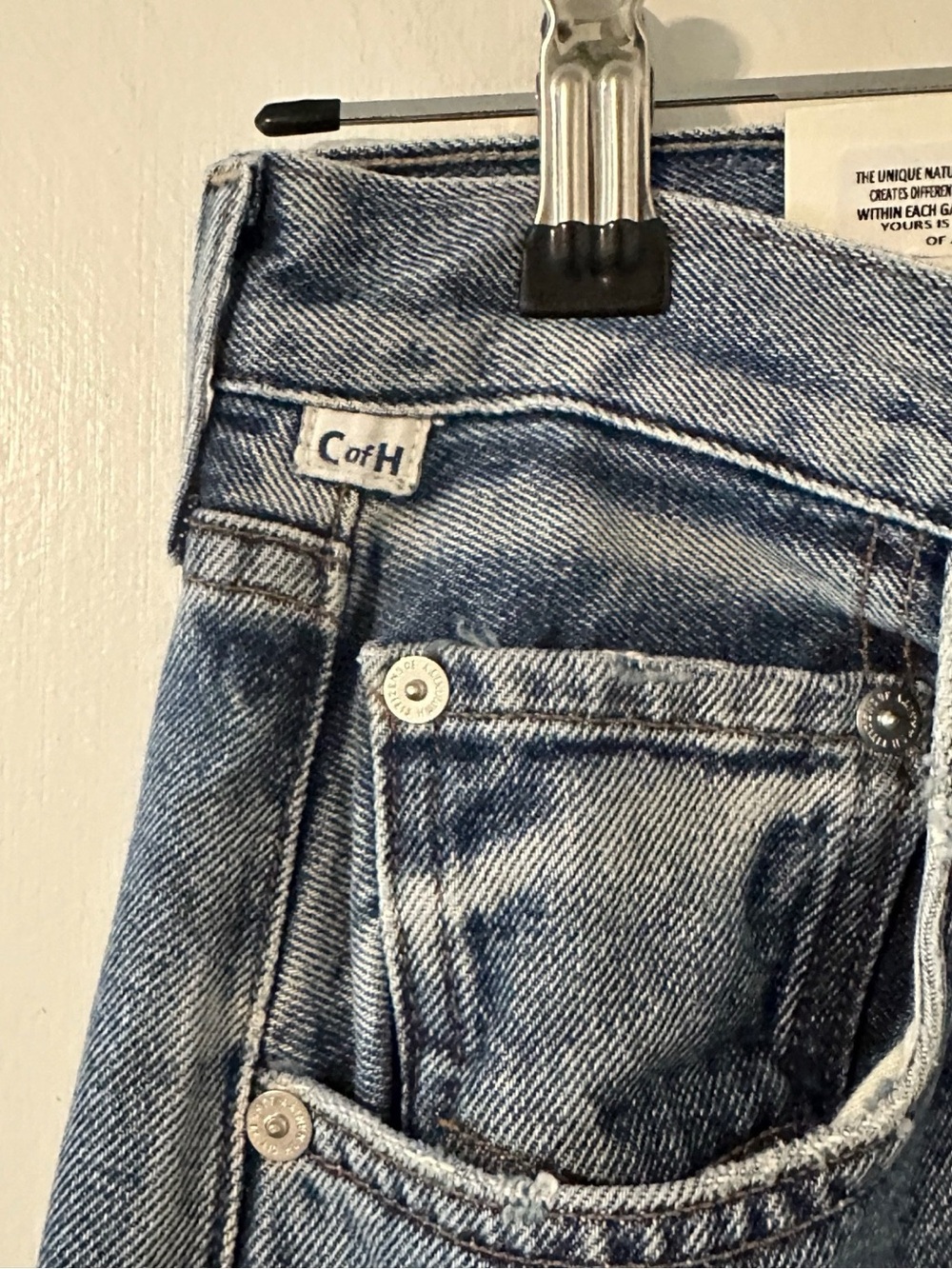 Free People Citizens of Humanity Amari Ultra Wide Jeans Dweller Wash NWT Size 26 - Picture 5 of 10